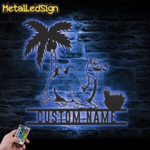 Custom-Bactrian-Camel-Metal-Wall-Art-LED-Light-3.jpg