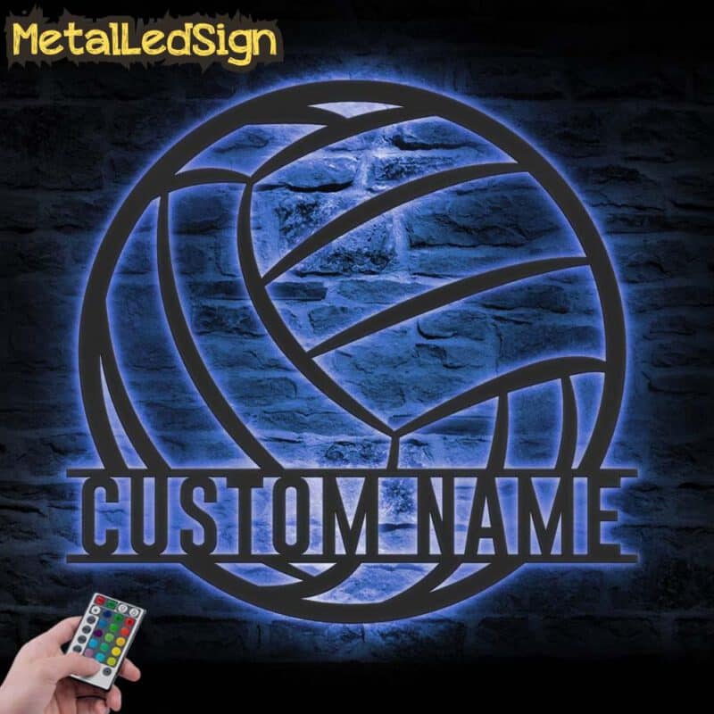 Custom-Ball-Volleyball-Metal-Wall-Art-LED-Light-3.jpg