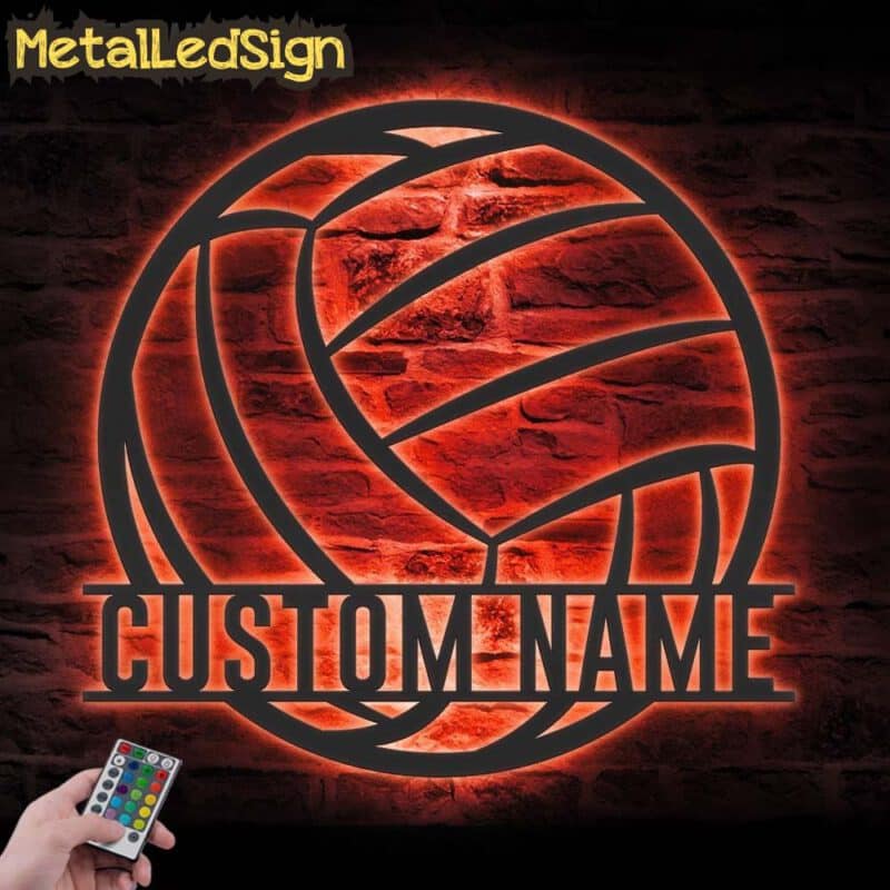 Custom-Ball-Volleyball-Metal-Wall-Art-LED-Light-5.jpg