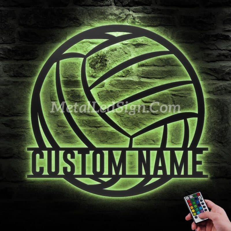 Custom-Ball-Volleyball-Metal-Wall-Art-Led-Light-5-1