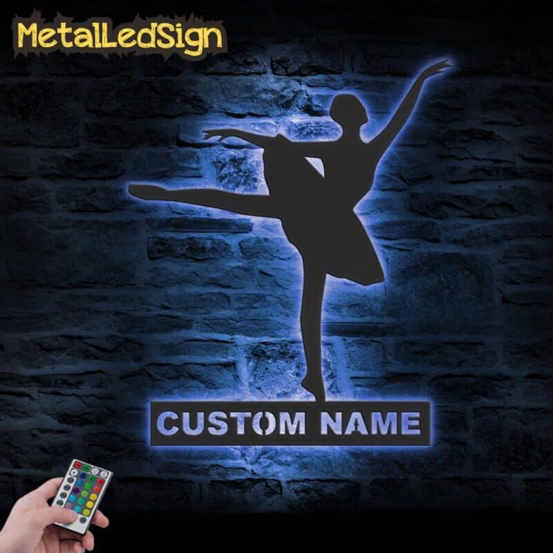 Custom-Ballerina-Dance-Metal-Wall-Art-Led-Light-3-1