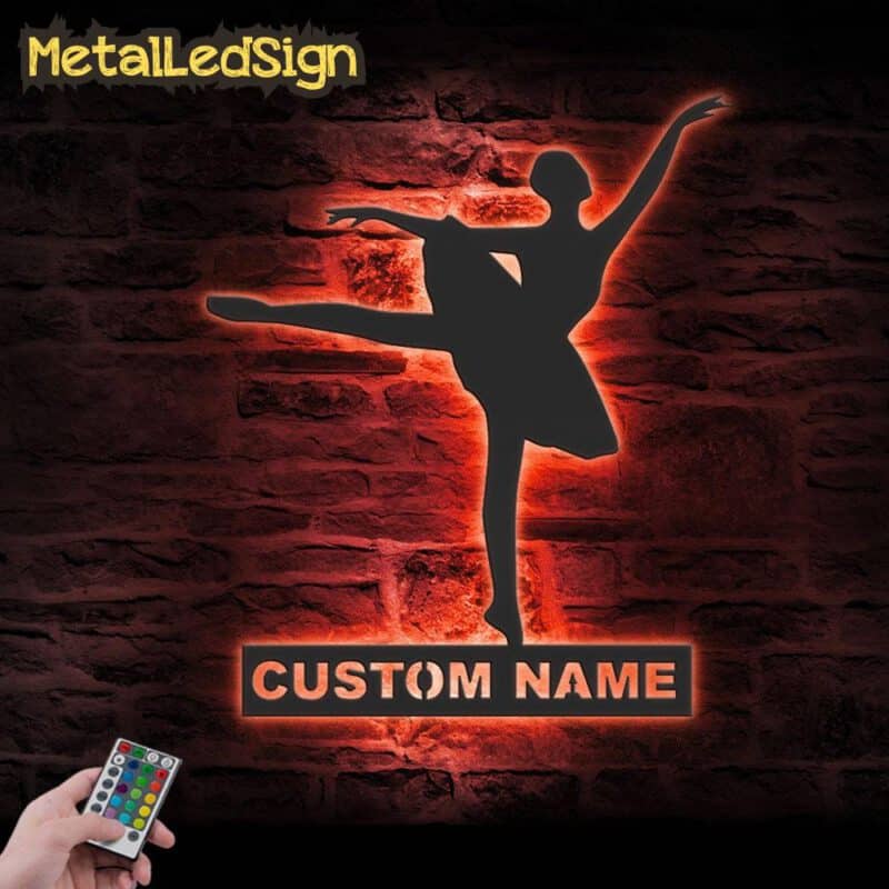 Custom-Ballerina-Dance-Metal-Wall-Art-Led-Light-5-1