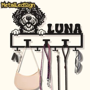 Custom-Barbet-Dog-Leash-Collar-Holder-Images