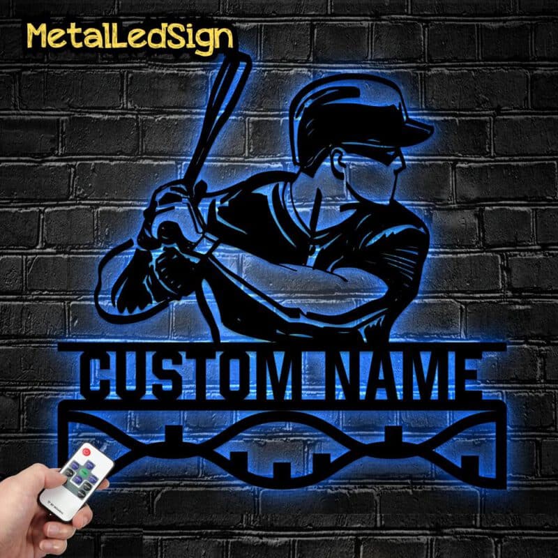 Custom-Baseball-Metal-Led-Wall-Hanging-With-Led-Light-6