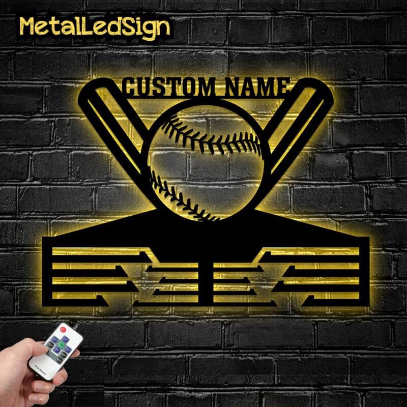 Custom-Baseball-Metal-Wall-Hanging-With-Led-Light-Images-1