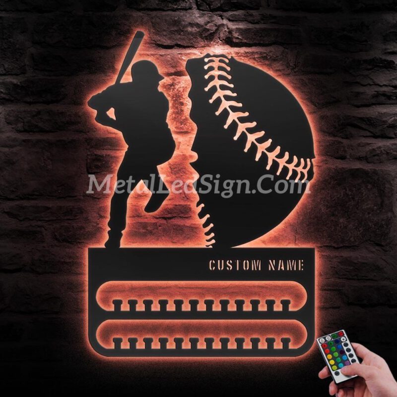 Custom-Baseball-Player-Medal-Hanger-With-Led-Light-5-1