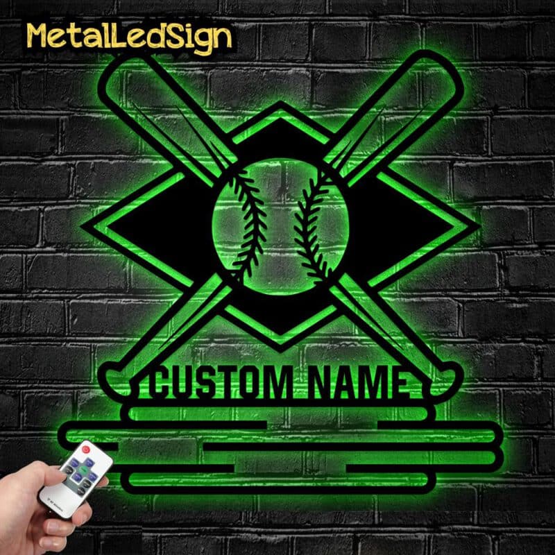 Custom-Baseball-Wall-Hanging-With-Led-Light-6