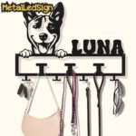 Custom-Basenji-Dog-Leash-Collar-Holder-Images