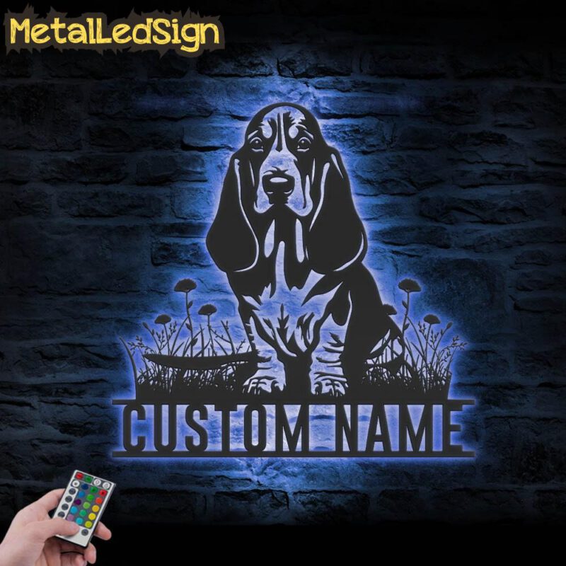 Custom-Basset-Hound-Metal-Wall-Art-LED-Light-3.jpg