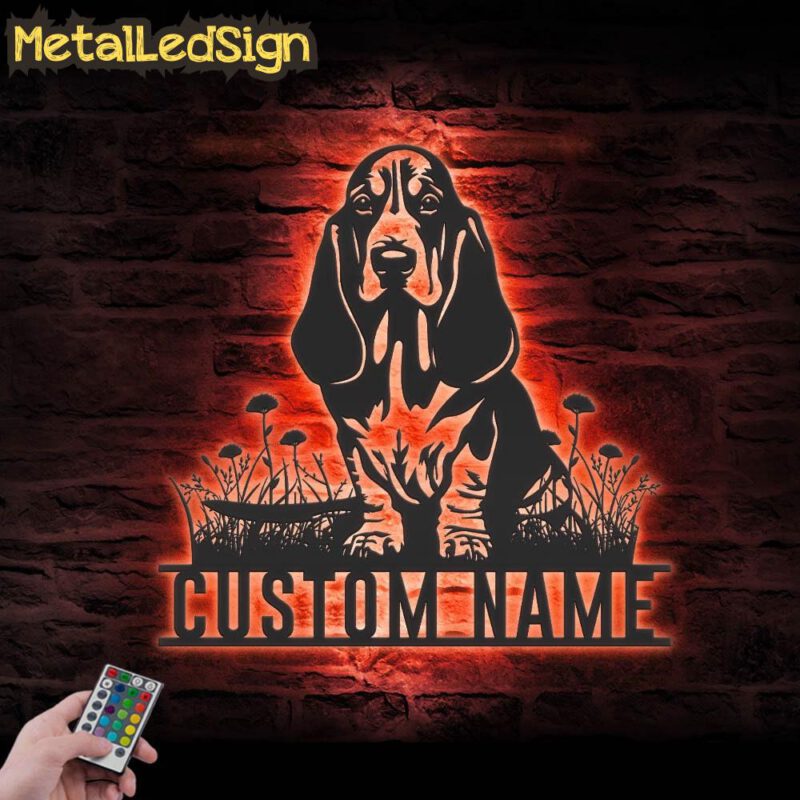 Custom-Basset-Hound-Metal-Wall-Art-LED-Light-5.jpg