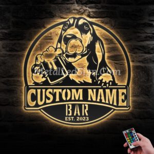 Custom-Basset-Hound-Thirsty-Beer-Pub-Metal-Wall-Art-Led-Light-Images