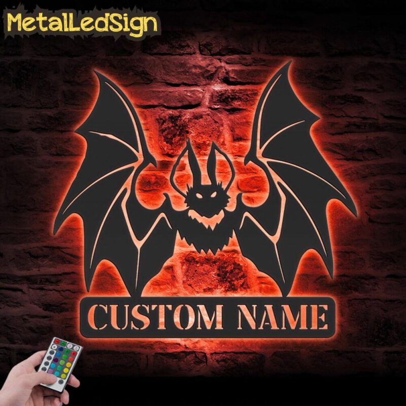 Custom-Bat-Metal-Wall-Art-with-LED-Light-5.jpg