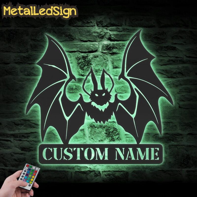 Custom-Bat-Metal-Wall-Art-with-LED-Light-7.jpg