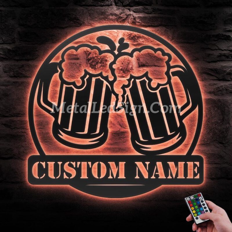 Custom-Beer-Bar-Metal-Wall-Art-Led-Light-5-3