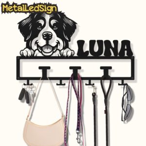 Custom-Bernese-Mountain-Dog-Leash-Collar-Holder-Images