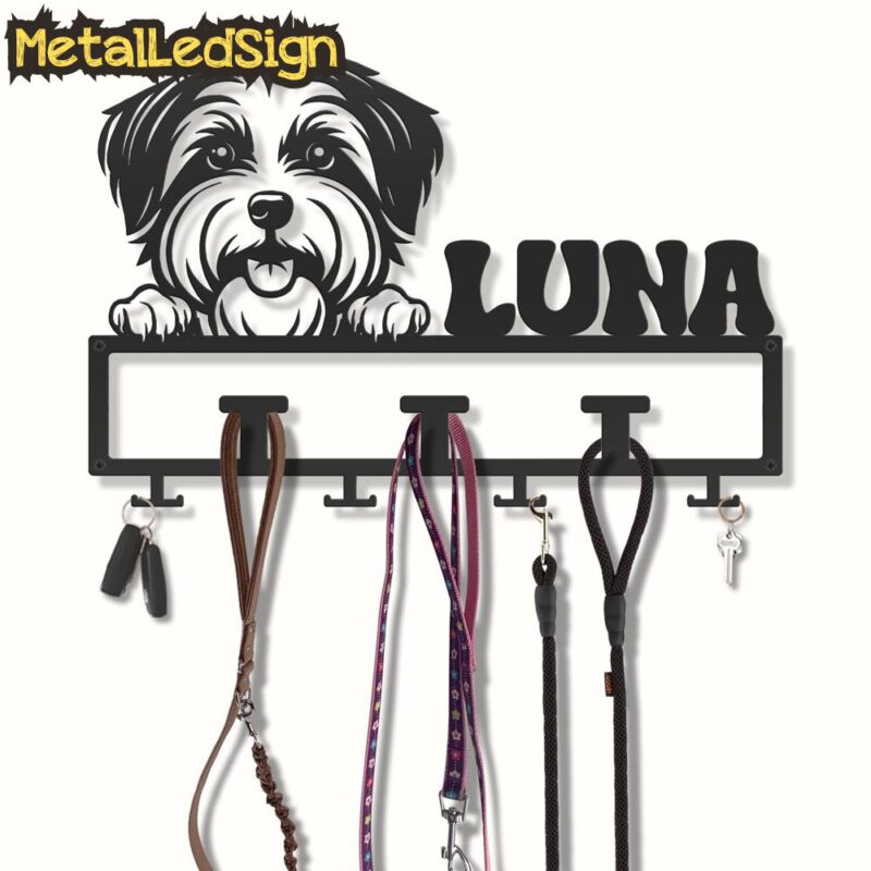 Custom-Biewer-Terrier-Dog-Leash-Collar-Holder-3