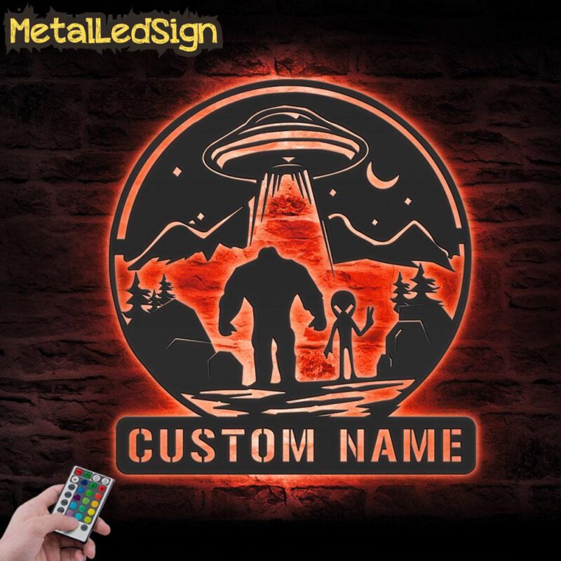 Custom-Bigfoot-Ailen-UFO-Metal-Wall-Art-LED-Light-5.jpg