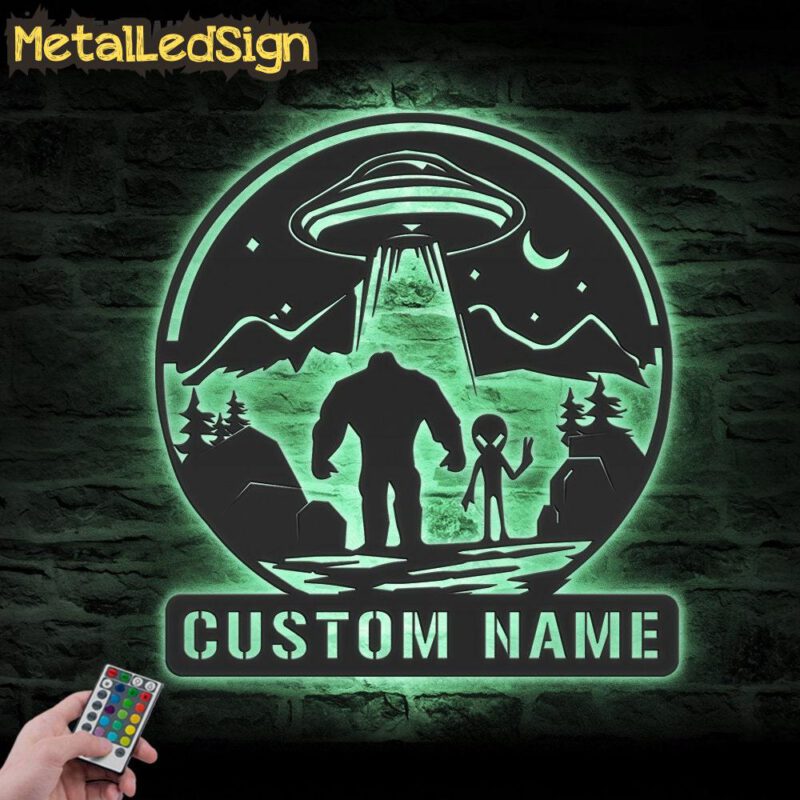 Custom-Bigfoot-Ailen-UFO-Metal-Wall-Art-LED-Light-7.jpg