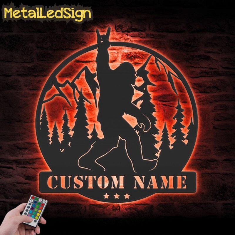 Custom-Bigfoot-Metal-Wall-Art-LED-Light-5.jpg