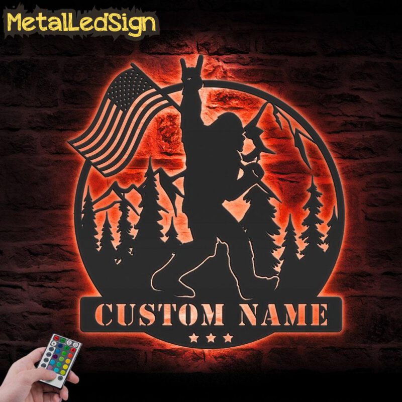 Custom-Bigfoot-US-Flag-Metal-Wall-Art-LED-Light-5.jpg