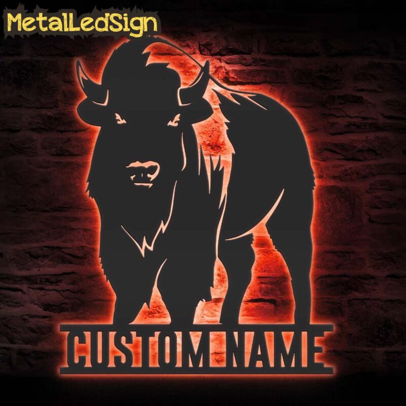 Custom-Bison-Farmhouse-Metal-Wall-Art-LED-Light-5-2.jpg