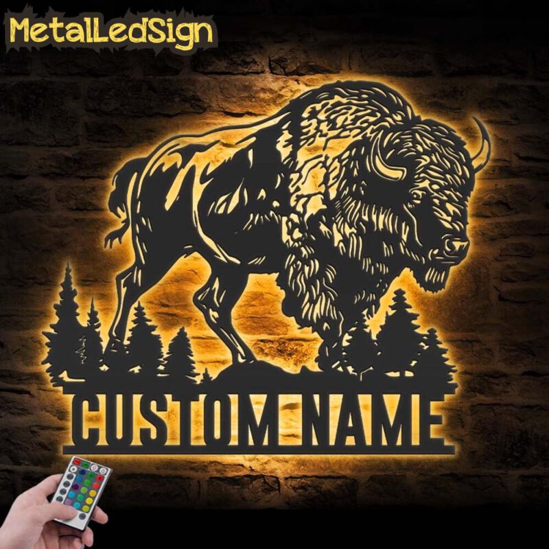 Custom-Bison-Farmhouse-Metal-Wall-Art-LED-Light-Images.jpg