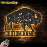 Custom-Bison-Wildflower-Farmhouse-Metal-Wall-Art-LED-Light-Images.jpg