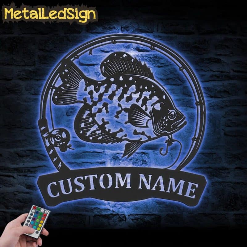 Custom-Black-Crappie-Freshwater-Fish-Fishing-Metal-Wall-Art-LED-Light-3.jpg