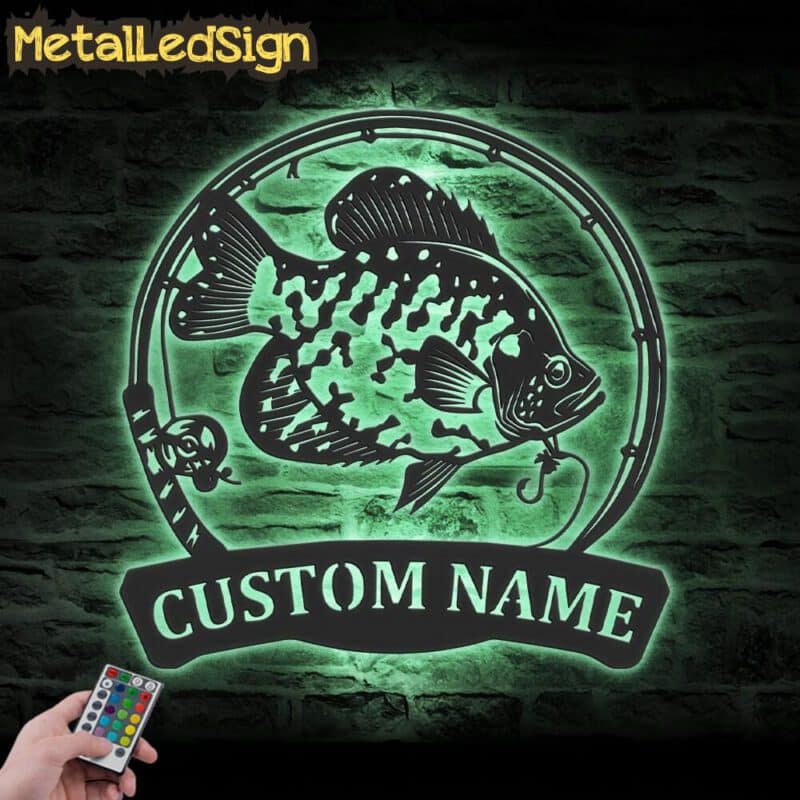 Custom-Black-Crappie-Freshwater-Fish-Fishing-Metal-Wall-Art-LED-Light-7.jpg