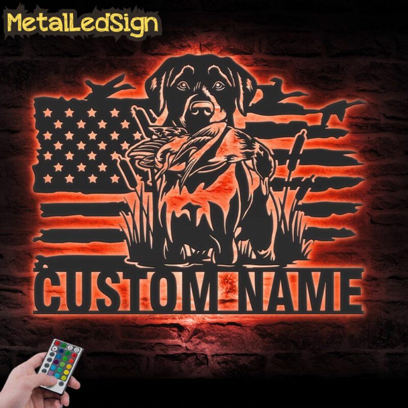 Custom-Black-Lab-Dog-Hunting-US-Flag-Metal-Wall-Art-LED-Light-5.jpg