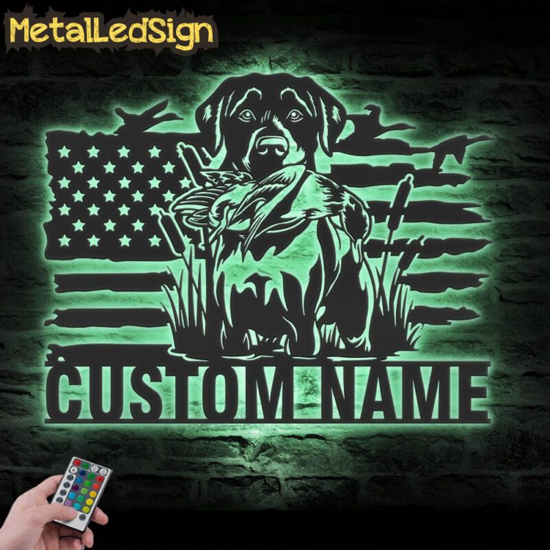 Custom-Black-Lab-Dog-Hunting-US-Flag-Metal-Wall-Art-LED-Light-7.jpg