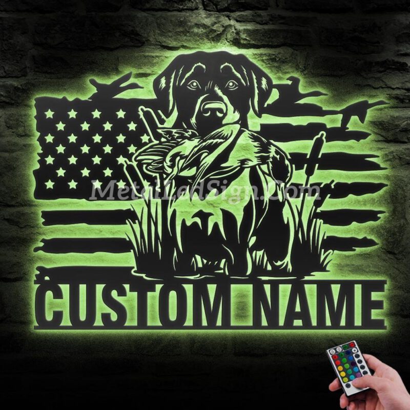 Custom-Black-Lab-Dog-Hunting-Us-Flag-Metal-Wall-Art-Led-Light-5-1