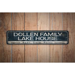 Custom-Boat-House-Sign-Premium-Quality-Rustic-Metal-Sign-Images