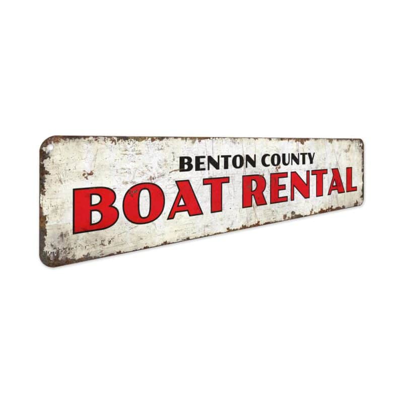 Custom-Boat-Rental-Premium-Quality-Rustic-Metal-Sign-3