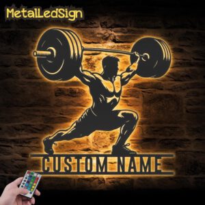 Custom-Bodybuilding-Athlete-Metal-Wall-Art-Led-Light-Images