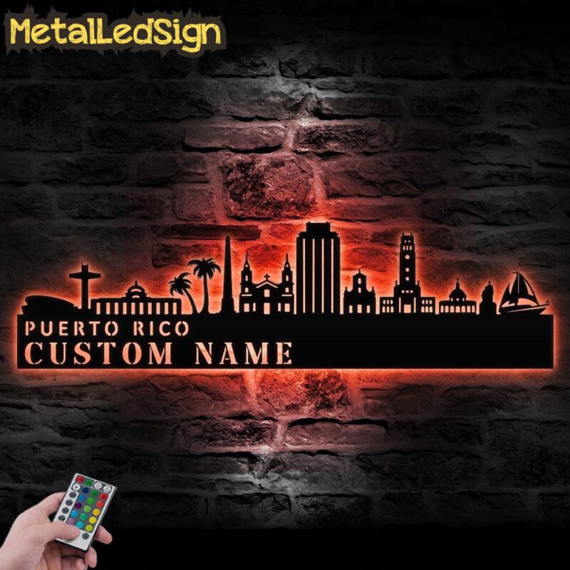 Custom-Boricua-Puerto-Rico-City-Skyline-Metal-Wall-Art-LED-Light-5.jpg