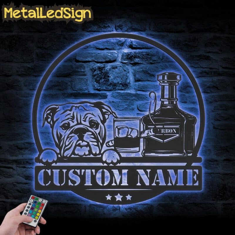 Custom-Bourbon-Cigar-And-Bulldog-Metal-Wall-Art-LED-Light-3.jpg