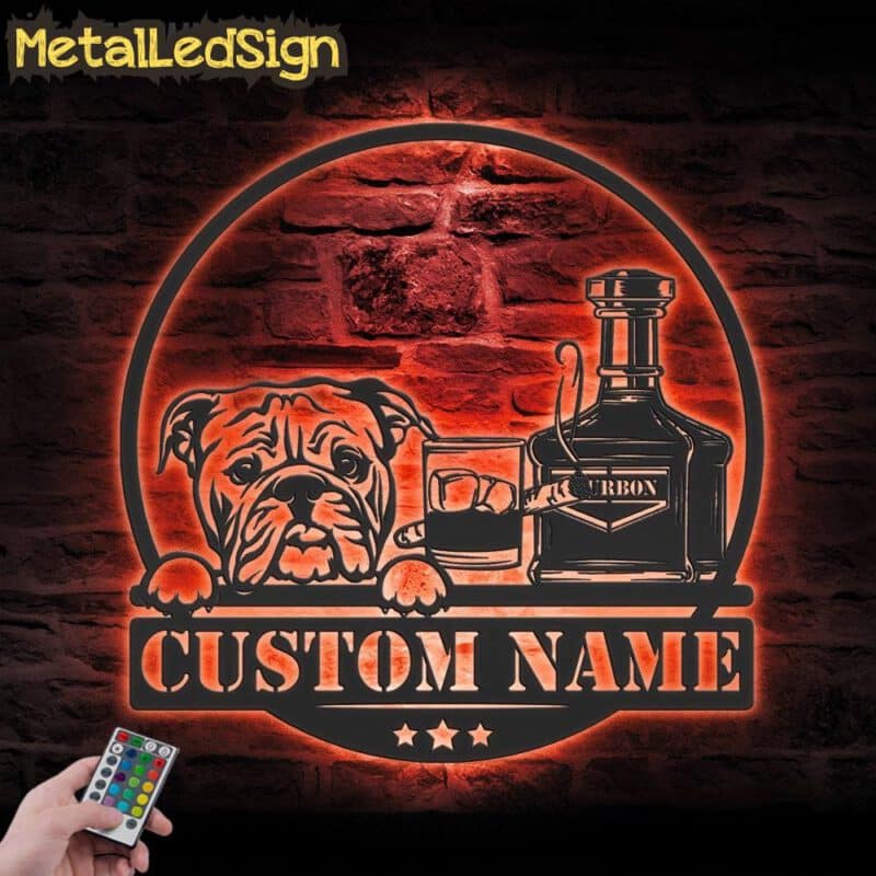 Custom-Bourbon-Cigar-And-Bulldog-Metal-Wall-Art-LED-Light-5.jpg