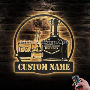 Custom-Bourbon-Cigar-Metal-Wall-Art-Led-Light-Images-5