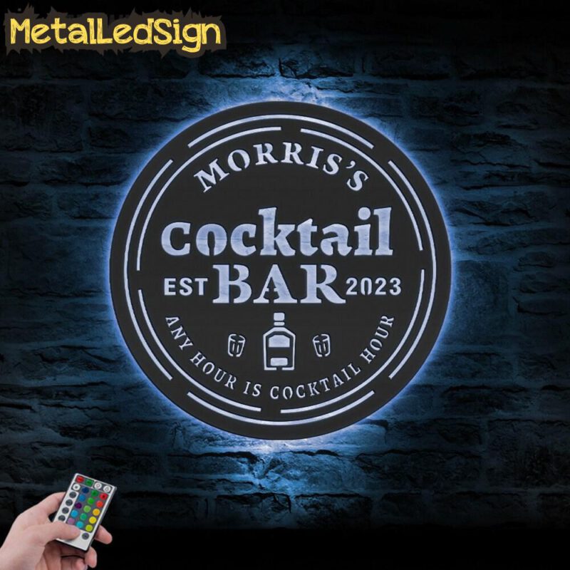 Custom-Bourbon-Cocktail-Bar-Metal-Wall-Art-LED-Light-3.jpg