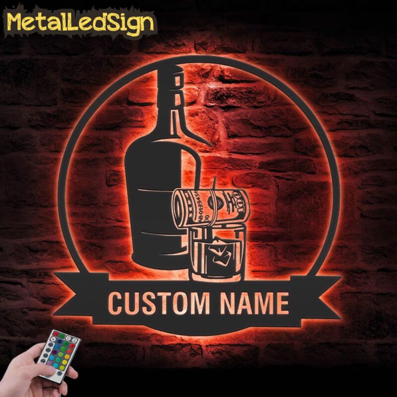 Custom-Bourbon-Dolla-Money-Metal-Wall-Art-LED-Light-5.jpg