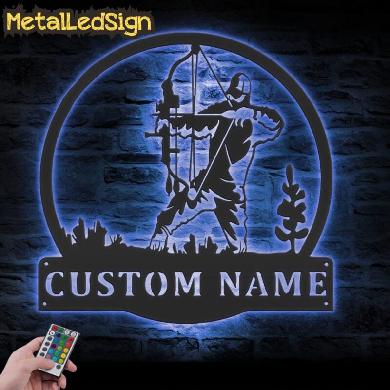 Custom-Bow-Hunter-Metal-Wall-Art-LED-Lights-3.jpg