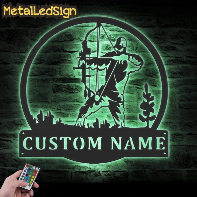 Custom-Bow-Hunter-Metal-Wall-Art-LED-Lights-7.jpg