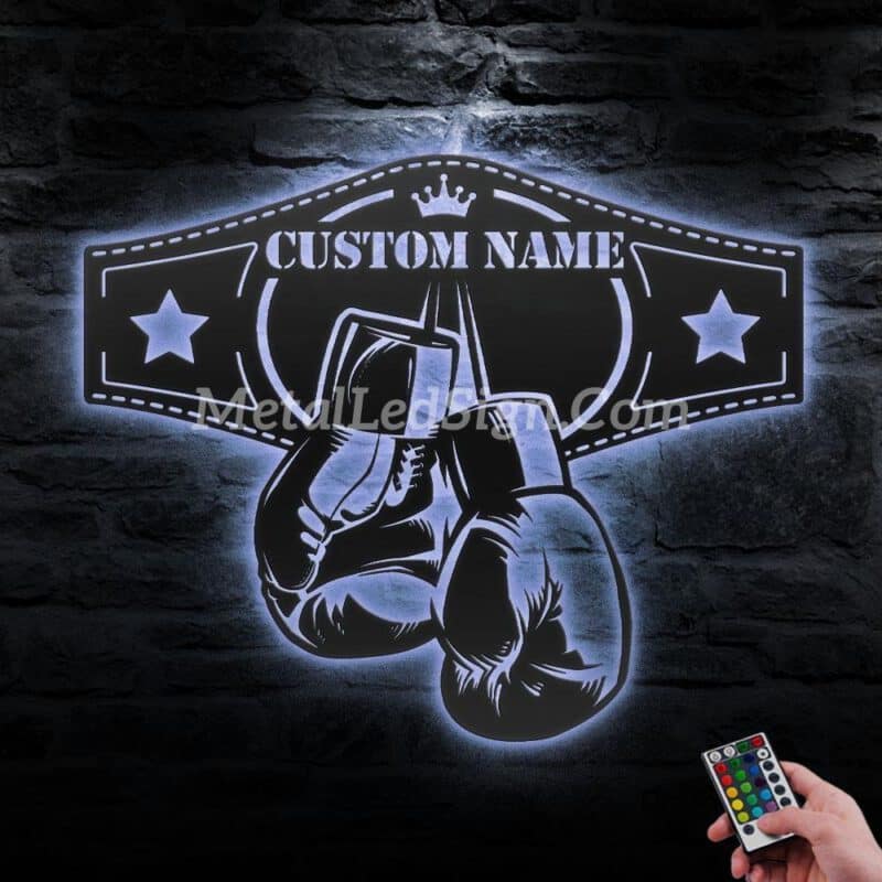 Custom-Boxing-Gloves-Metal-Wall-Art-With-Led-Light-3-7