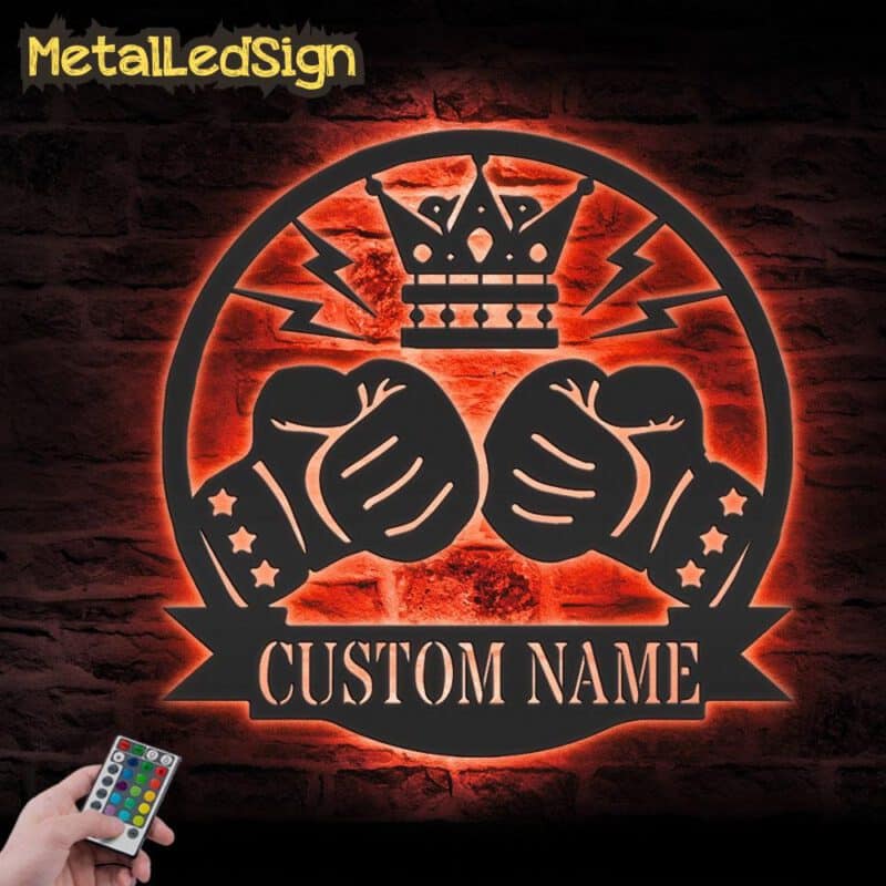 Custom-Boxing-Gloves-Metal-Wall-Art-With-Led-Light-5-4