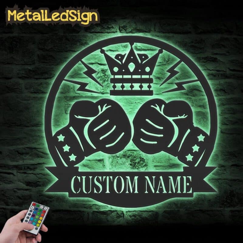 Custom-Boxing-Gloves-Metal-Wall-Art-With-Led-Light-7-4