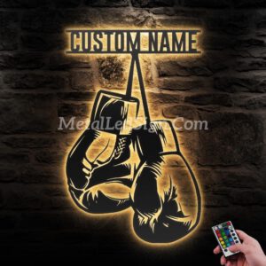 Custom-Boxing-Gloves-Metal-Wall-Art-With-Led-Light-Images-5