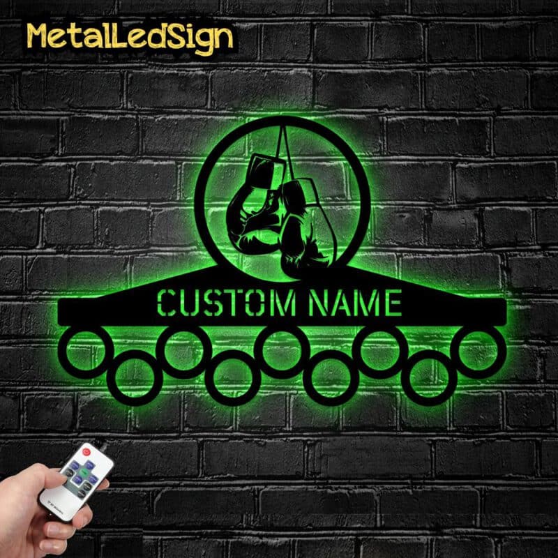 Custom-Boxing-Led-Medal-Hanger-4