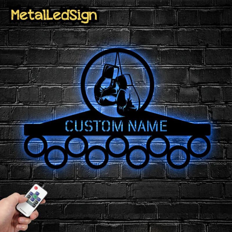 Custom-Boxing-Led-Medal-Hanger-6