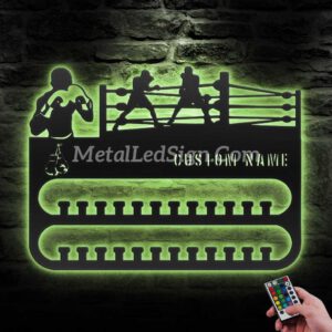 Custom-Boxing-Medal-Hanger-With-Led-Light-6